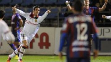 Un gol de Alfaro en Ipurúa pone fin a la buena racha del Eibar