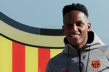 Este sábado será su presentación oficial en el Camp Nou, el colombiano saludará a la hinchada por primera vez.