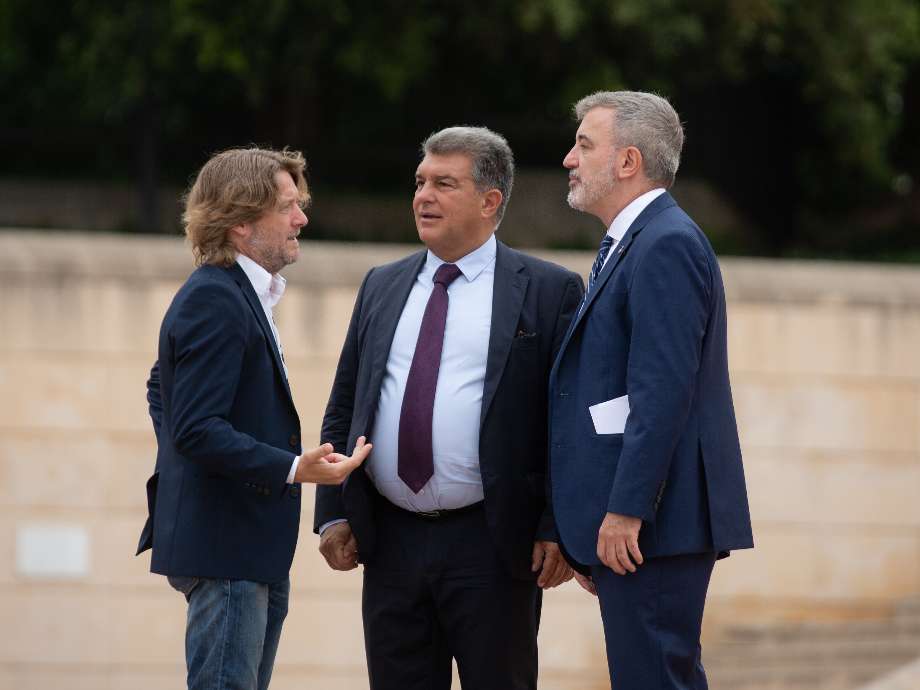 Collboni da largas a Laporta: “Mientras haya dudas, diremos no al Barça”