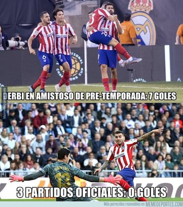 Los mejores memes del derbi Real Madrid - Atleti