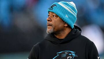 What have Caronlina Panthers players said about their interim coach Steve Wilks?