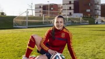 Lucía Gómez, jugadora de la Sub-19 y del Levante.
