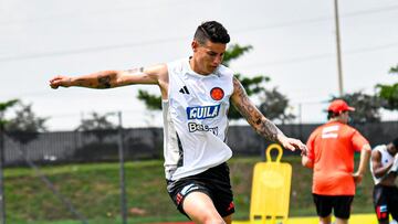 Óscar Córdoba habla del posible fichaje de James Rodríguez por Boca Juniors.