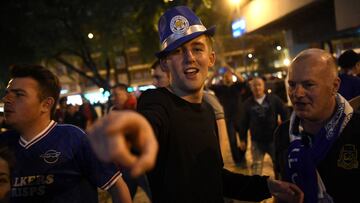 En libertad los cuatro hinchas del Leicester detenidos