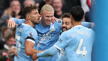 Manchester City dismantled Manchester United at Etihad Stadium today, Sunday, September 14. Foden and Haaland (2) got the goals.