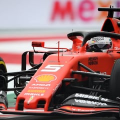 Vettel enseña el camino con Mercedes muy lejos de Ferrari