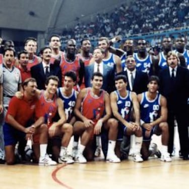 Hoy, hace 25 años, Jordan 'debutó' en la ACB con 37 puntos