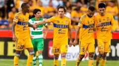 Tigres - Santos Laguna (2-0): Resumen del partido y goles