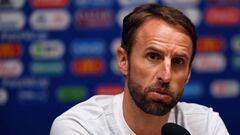 Gareth Southgate durante una rueda de prensa.