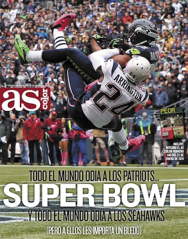 Un a?o m¨¢s, la Super Bowl ser¨¢ portada de AS Color