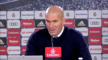 Zidane: "Después de unos días difíciles esta es una noche buena"