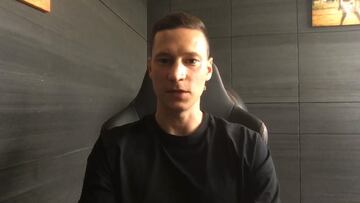 Draxler, durante su participación en el podcast Sportfunk.