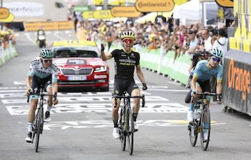 Simon Yates se impuso en la etapa 12 del Tour de Francia. Los colombianos Egan Bernal, Nairo Quintana y Rigoberto Urán se mantienen en la general