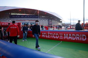 También se desarrollaron actividades de fútbol de ciegos, para sensibilizar sobre la importancia de la integración de la discapacidad en el deporte.