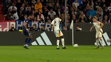 Rüdiger es el único futbolista que le da un pase a Kimmich y después hace esto: no intenten entenderlo