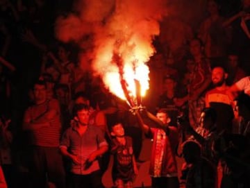 Galatasaray-Atlético en imágenes