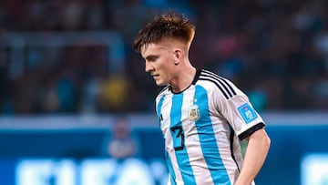 Valentín Barco, el lateral del futuro en Argentina