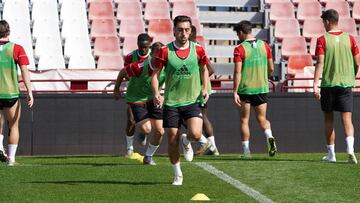 El Almería, casi completo de efectivos en caso de ascenso