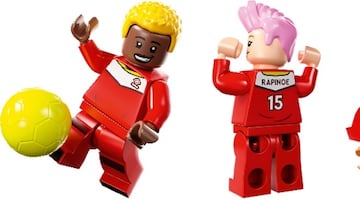 LEGO se inspira en las futbolistas para romper los límites del juego