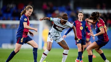 Una imagen del Barcelona-Levante del pasado sábado.