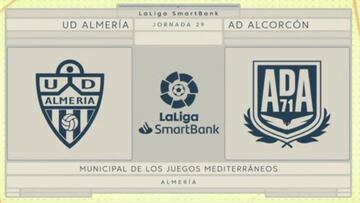 Resumen del Almería vs. Alcorcón de la Liga Smartbank