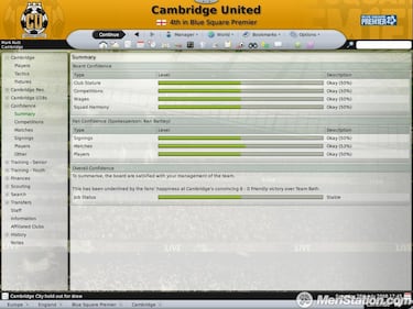 Football Manager 2009, Impresiones