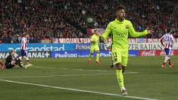 Neymar, en el Calderón.