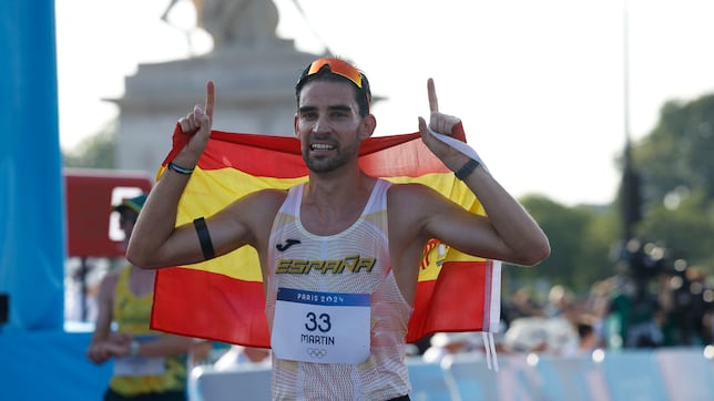 Martín al rescate: bronce en 20 km marcha