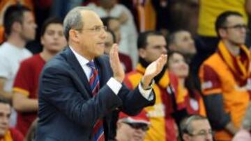 Ettore Messina, entrenador del CSKA de Moscú.