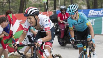 Fabio Aru y Ion Izagirre.