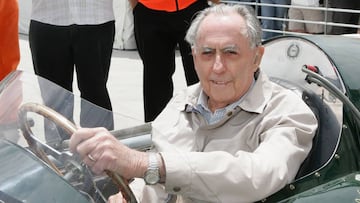 El tricampe&oacute;n australiano Sir Jack Brabham.