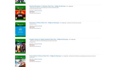 Amazon España empieza a vender videojuegos digitales