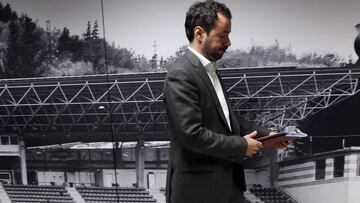 Aranzabal, tras la rueda de prensa