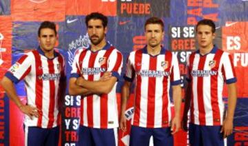 Jorge "Koke" Resurrección, Raúl García, Gabi Fernández y Javier Manquillo.