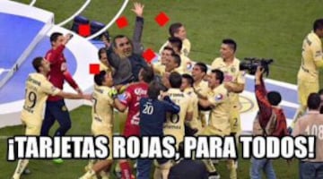 Memes creados por aficonados de Pumas para América