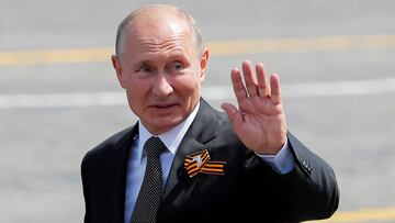 El presidente de Rusia Vladimir Putin.