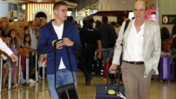 Santos Borré envía parte de tranquilidad al Atlético.