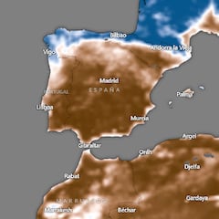 La imagen de la sequía en España que preocupa a un meteorólogo de AEMET