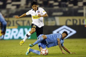 El defensa conformó la dupla de zagueros junto a Luis Mena. Pese a haber brillado en Unión, en Colo Colo nunca se consolidó.