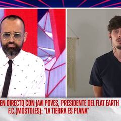 'Todo es mentira' se cachondea de Javi Poves, el presidente del primer club terraplanista