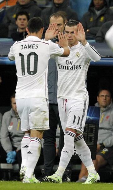 Cambio de James por Bale.