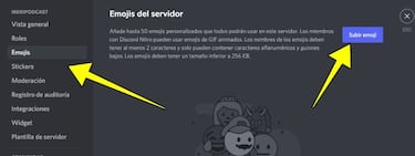 Cómo añadir emojis y stickers a tu servidor de Discord