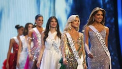 Contestants take part in a preliminary competition during the 72nd Miss Universe pageant in San Salvador, El Salvador November 15, 2023. REUTERS/Jose Cabezas