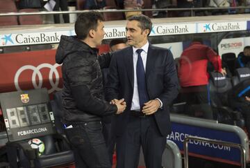 Asier Garitano and Ernesto Valverde.