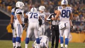 Matt Hassebeck, lesionado.