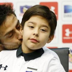 Los hijos de futbolistas que brillan en divisiones menores