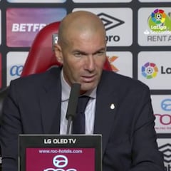 Zidane no quiso pero no pudo evitar usar la palabra tabú en el mensaje que delata su situación