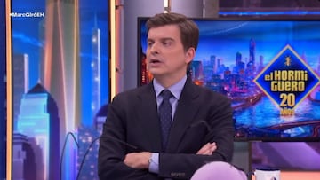 Marc Giró carga duramente contra Pablo Motos en pleno directo de ‘El Hormiguero’: “Basta ya con Pedro Sánchez”