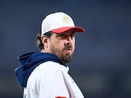 Amaury Vergara Manager of Guadalajara during the quarter-final second match between Cruz Azul and Guadalajara as part of the Liga BBVA MX, Torneo Apertura 2025 at Olimpico Universitario Stadium, on November 30, 2025 in Mexico City, Mexico.