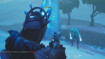 Desafío de Tormenta de Hielo de Fortnite - Destruye demonios de hielo a distancia